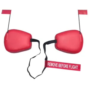 Cessna T182 Turbo Cowl Plugs w/ RBF Streamer (Color: Red)